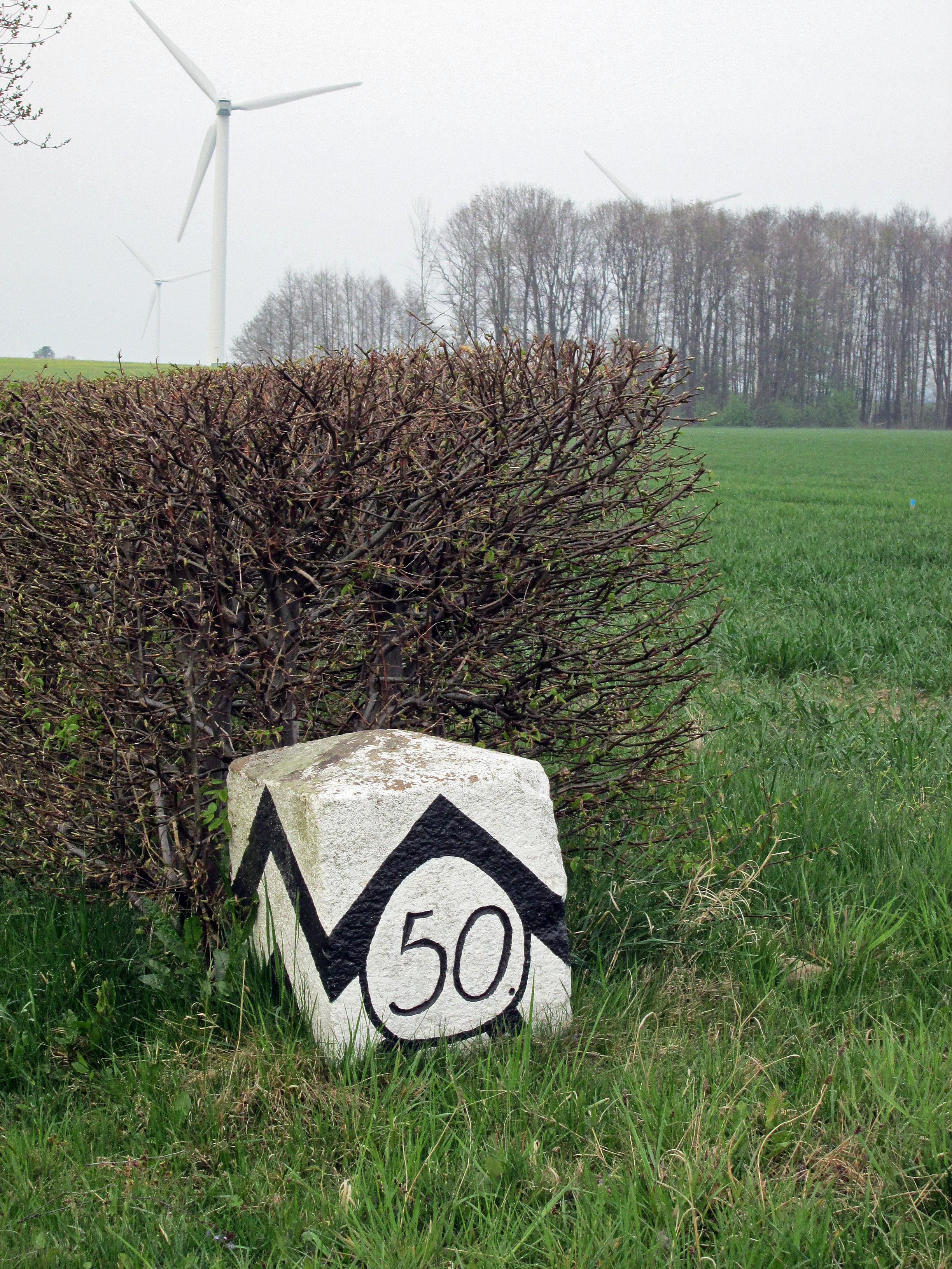Grenzstein 50 KS
